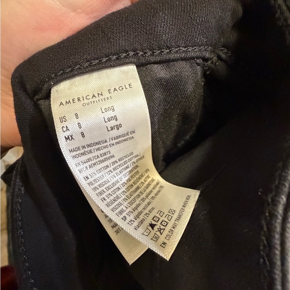 American Eagle Outfitters Black Long Jeans - Picture 3 of 3